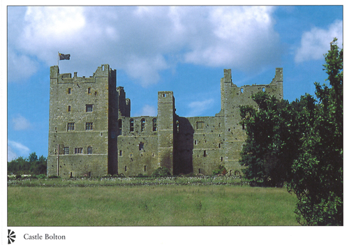 Bolton Castle postcards